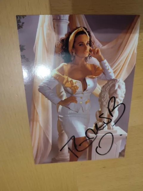 Autogramm signiert von Teresa Orlowski (ehem. Pornodarstellerin)