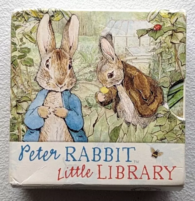 PETER RABBIT Little Library set 6 baby board books Peter Rabbit Jemima Puddle