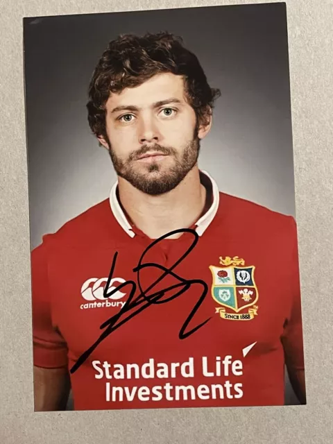 Leigh Halfpenny - British Lions Rugby Signed 6x4 Photo