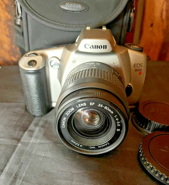 CANON EOS 3000 N 35mm Film Camera with BagExcellent ConditionNew