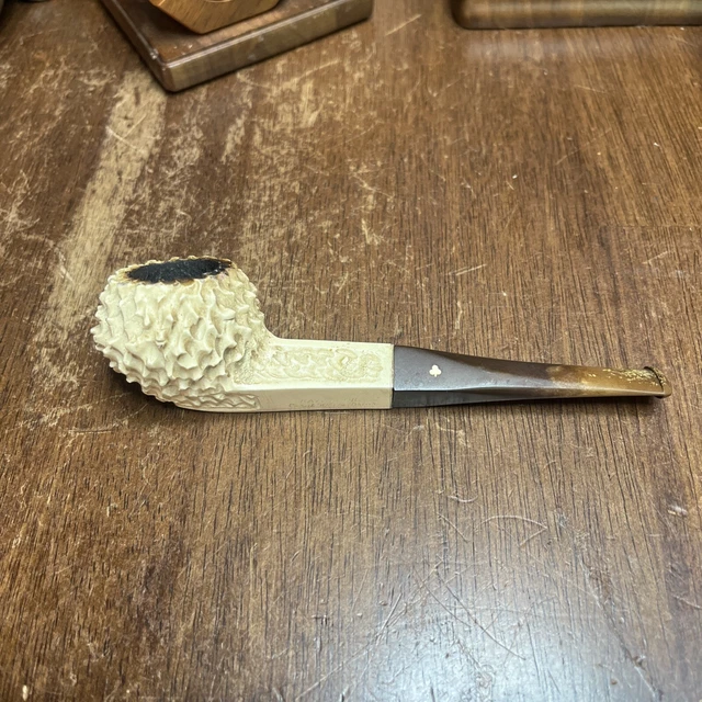 Vintage KAYWOODIE Coral White Briar Tobacco Smoking Pipe used Vintage KAYWOODIE Coral White Briar Tobacco Smoking Pipe used