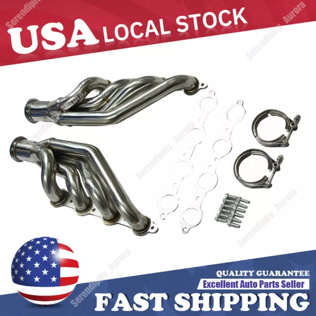 Stainless Turbo Manifold Header for 1997-14 Chevy Small Block V8 Ls1/ls2/ls3/ls6