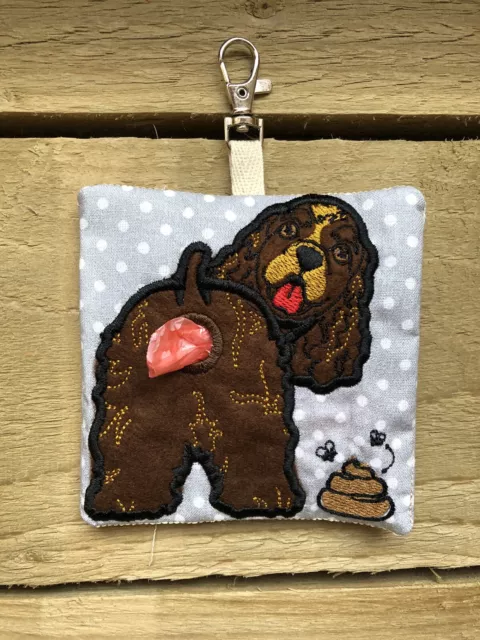 Cocker Spaniel Dog Poop Poo Waste Bag Holder, Spaniel Dog Gift, Cocker Gift