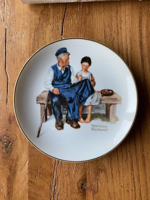 Knowles Norman Rockwell Plate (1984) "The Lighthouse Keepers Daughter"