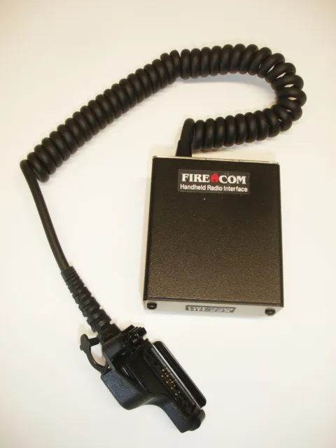 New Firecom Fire Com 110-3105-10 HH-22X Handheld Radio Interface..