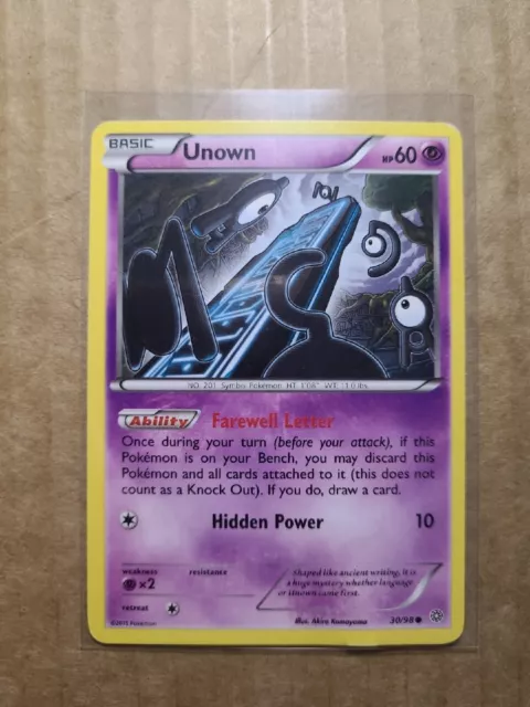 Unown Ancient Origins, Pokémon