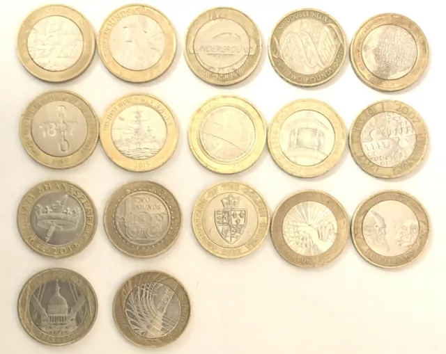 Sammlerstück Royal Mint £ 2 Zwei-Pfund-Münzen
