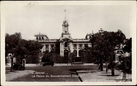 Dakar Senegal postcard, The Palace of General Governments - 3986841