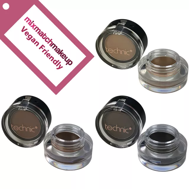 Technic Brow Pomade & Powder Duo Eyebrow Definition Shaper