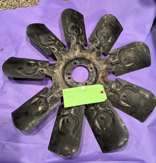 96-00 GM Chevy 454 Vortec 7.4 Engine Cooling Clutch Fan 9 Blade Bbc Efi Pickup
