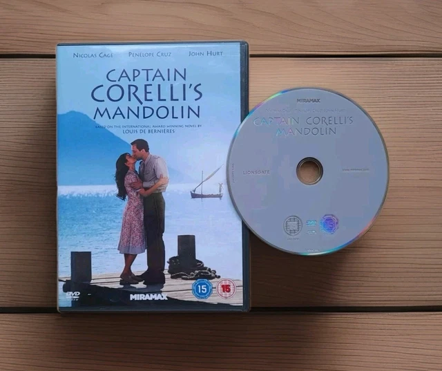 CAPTAIN CORELLI'S MANDOLIN DVD - Nicolas Cage, Penelope Cruz War ...