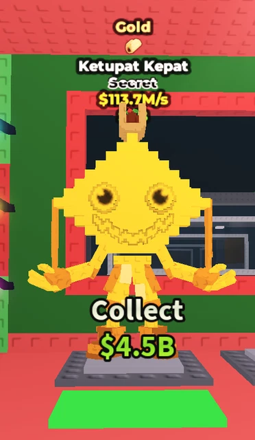 KETUPAT KEPAT STEAL A Brainrot 113,7 M/S RARO - ENTREGA RÁPIDA