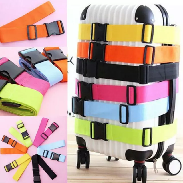 Luggage Buckle Strap Cross Belt Packing Adjustable Travel Suitcase Buckle Strap