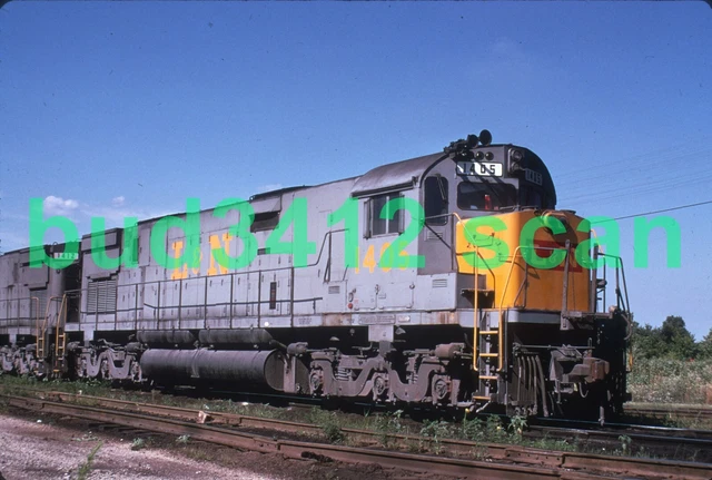 LN L&N Louisville & Nashville C628 #1405 at Chicago IL 1974 DUPLICATE Slide!