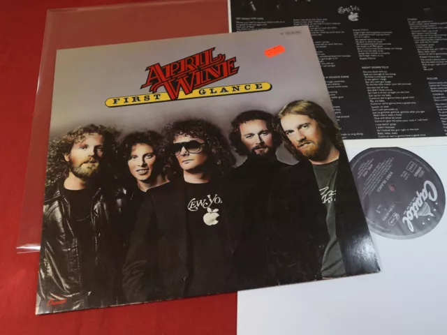 April Wine  FIRST GLANCE  -  LP Capitol 1C 064-85659 Germany 1979 near mint