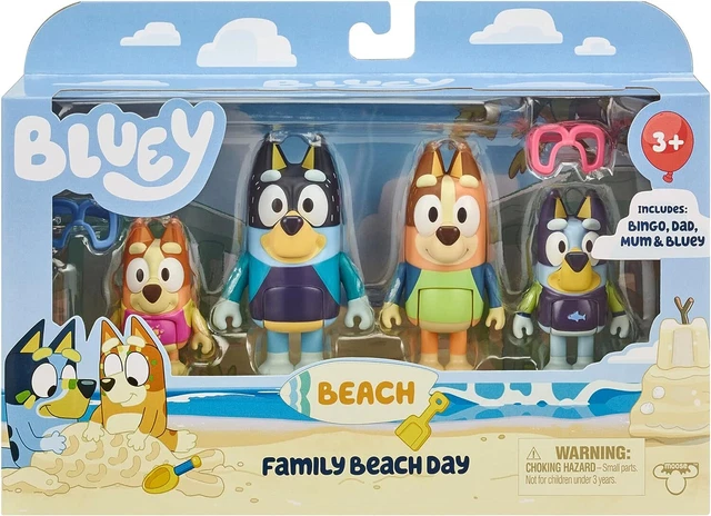 Moose Bluey 17393 Set De Figuras Familia & Amigos 8 Unidades Serie 7