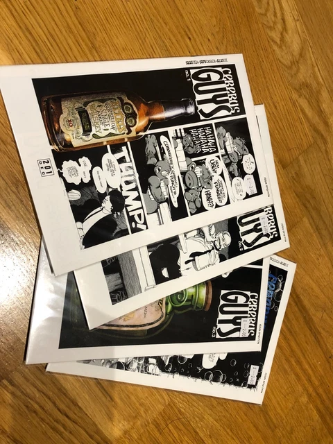 Cerebus Aardvark Guys Set Comic Book Dave Sim Chester Brown 1 2 3 4 1-4 201-204