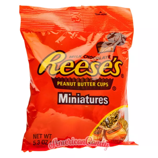 Mantequilla de Cacahuete Bombones: 2x 131g Reese's Peanut Copas Miniatures 49,58