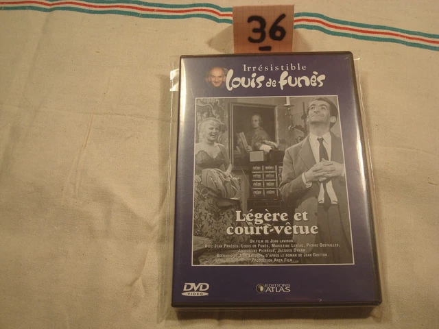 DVD : LEGERE ET COURT-VÊTUE - JEAN PAREDES / Comme Neuf