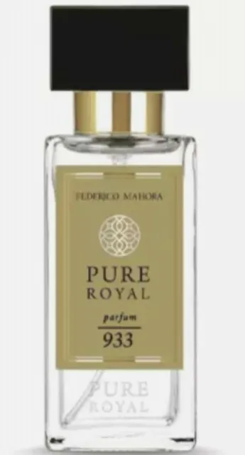 FM World Pure Royal 933 Federico Mahora Unisex Collection 50ml Parfum EDP New UK