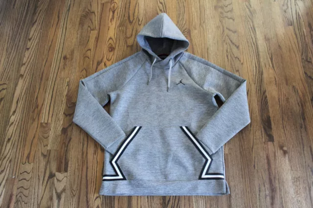 44 NIKE JORDAN Sportswear Flight Tech Grey Mens MEDIUM M HOODIE AA1488 091 69.99 PicClick
