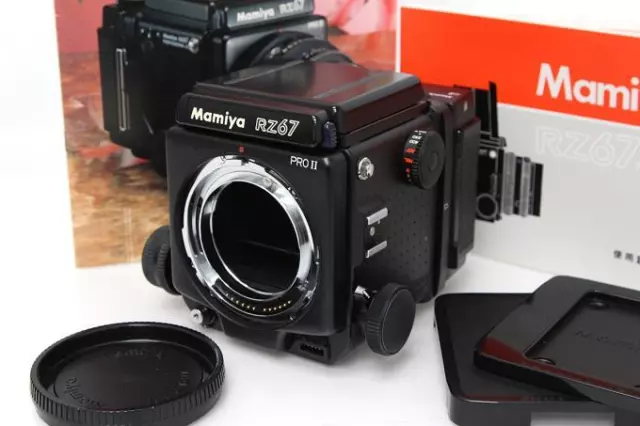 Kiwami Mamiya Medium Format Film Camera Rz67 Pro Ii Body With Back M1424-2C1