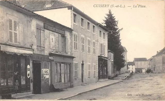 Cpa 71 Cuisery La Place