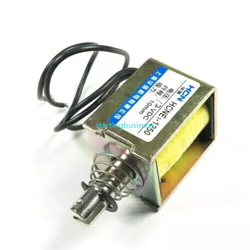 12V 24V Pull Hold/Release 10mm Stroke 90N Force Electromagnet Solenoid Actuator