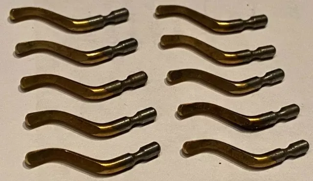 SHAVIV B20P Coated Cutter Deburring Blade, 10 blades/lot, new