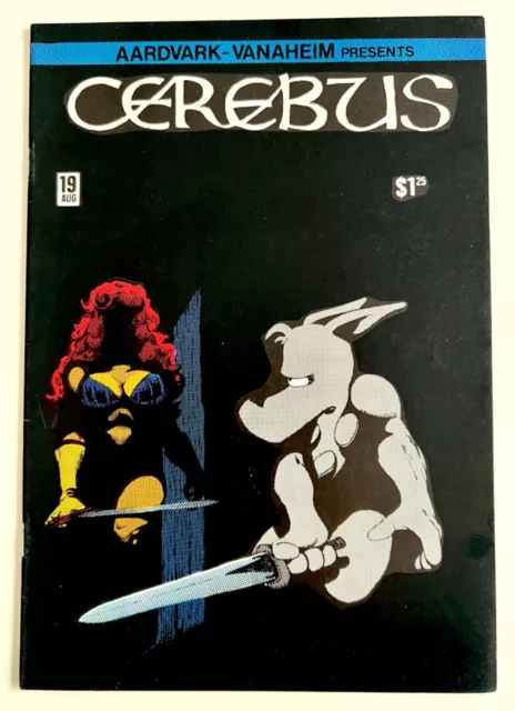 Cerebus the Aardvark Comic Book #19 1st Edition 1980 Aardvark-Vanaheim VG