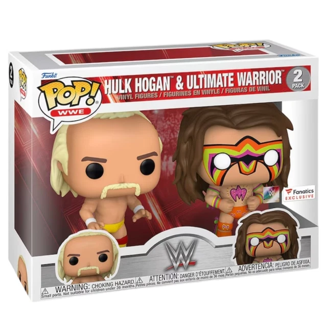 Funko Pop! Ultimate Warrior 142 – WWE Hall Of Fame, Exclusivité GameStop, 2023