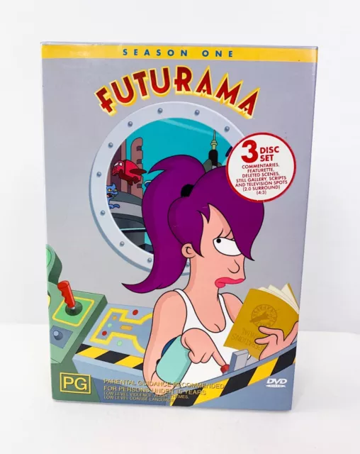 Futurama Season 1 DVD Box Set TV Series R4 PAL AUS/NZ
