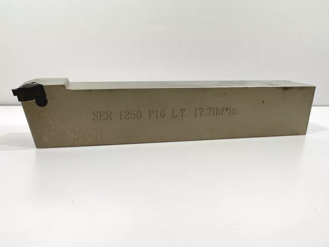 ISCAR SER 1250 P16 L.T. Used Lathe Tool Holder 1.25" Shank 1pc