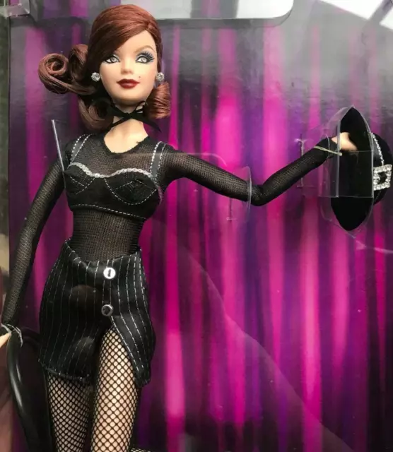 2007 Jazz Baby Cabaret Dancer Barbie~Redhead~Gold Label~Pivotal Body~NRFB