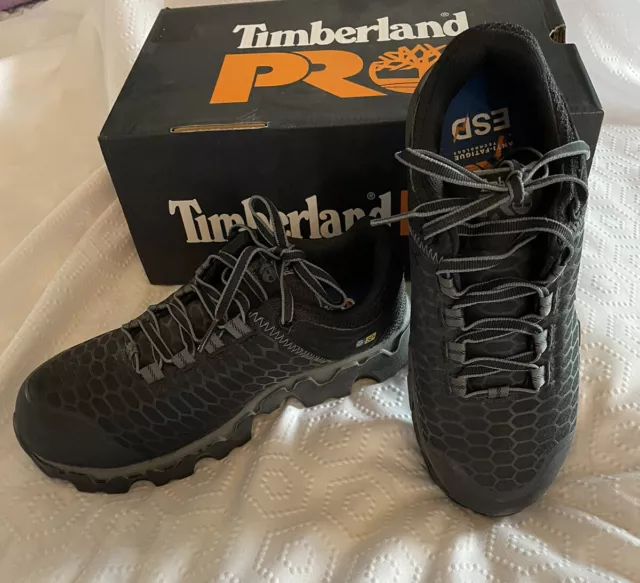 Timberland Pro Powertrain Sport SD+ Alloy Safety toe Women's Shoes size 7.5