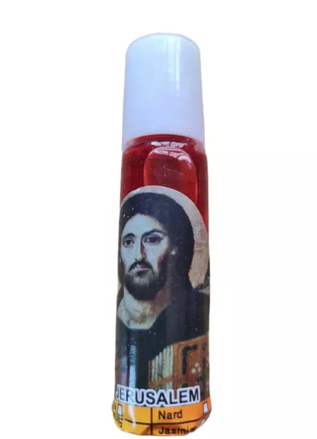 Rose Anointing oil roll on bottle from Holy land jerusalem 10ml bottle