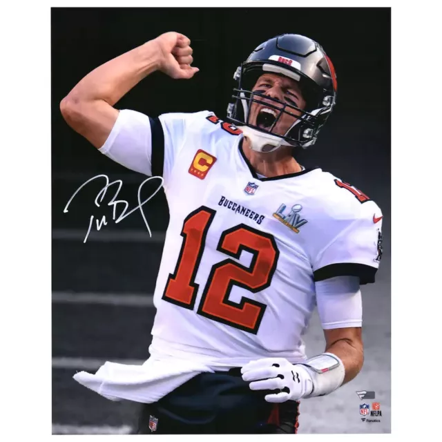 Tom Brady 8x10 Autograph Photo RP #12