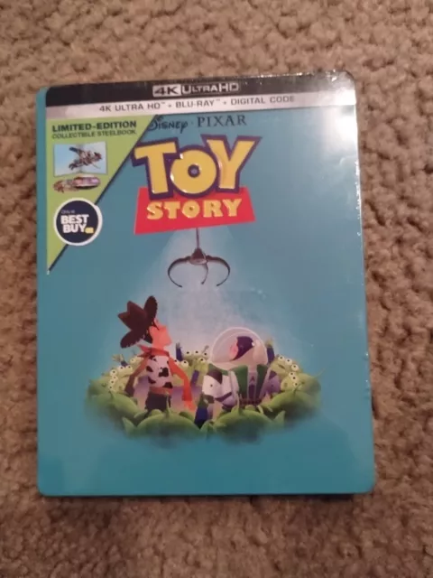 Disney’s Toy Story (4K UHD/ Blu-ray/Digital) 1995 Limited-Edition Steelbook