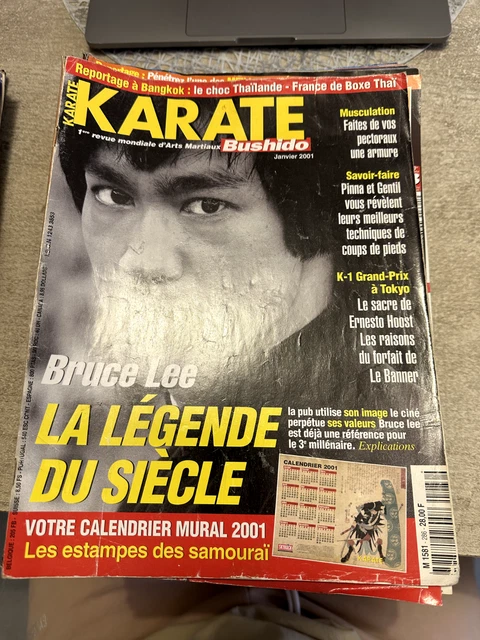 Magazine Karate Bushido N°291 Juin 2001 – Jet Li, Bruce Lee, Shorinji Kempo