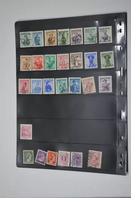 Briefmarkensammlung - Briefmarken - Republik Österreich - Sammlung - TOP (2)