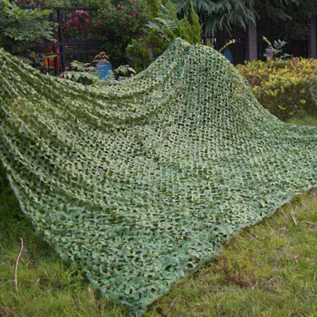 10M Large Camouflage Net Camo Netting Camping Shooting Hunting Army Hide Cover