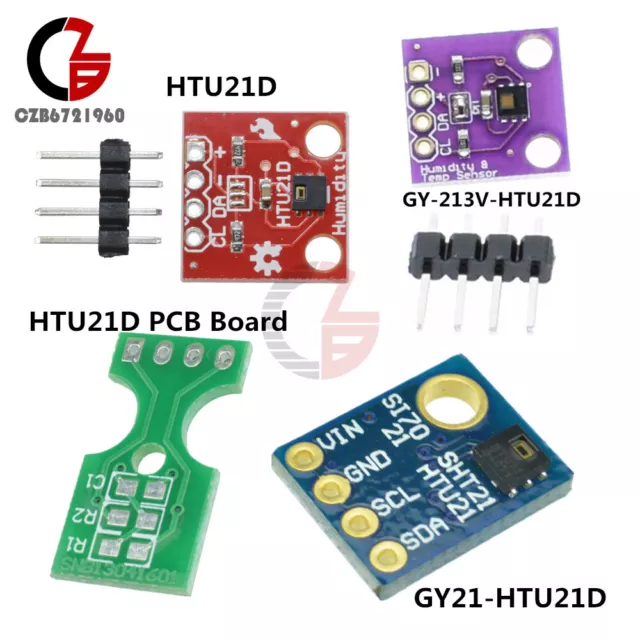 HTU21D Temperature Humidity Temperature Sensor Breakout Module SHT21 I2C