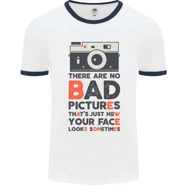 T-shirt Photography Your Face Funny Photographer da uomo bianca 2