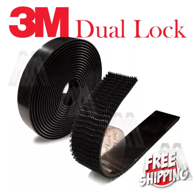 3M Sj3550Cf Dual Lock Tape 5 X Stronger Than Hook Loop Adhesive