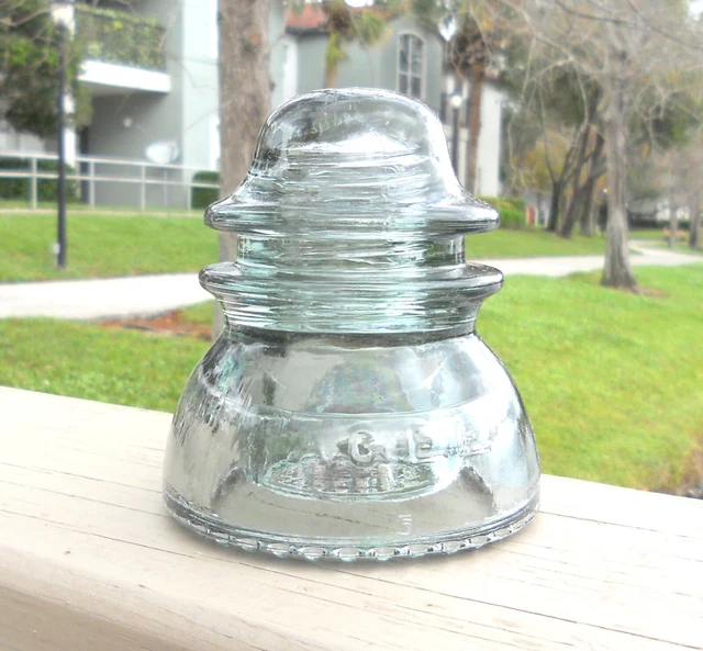 Nice Steel Gray Cd 154 Agee Australian Glass Insulator