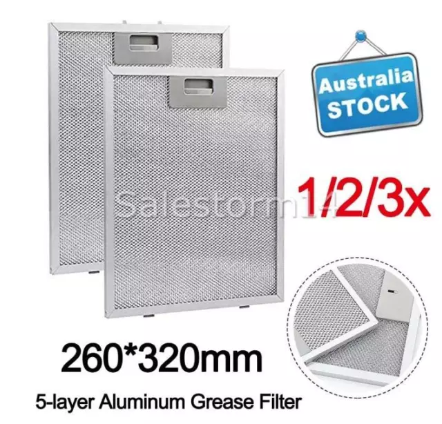 Fit Genuine Chef Westinghouse Retractable Rangehood Filter 260*320mm  803916010