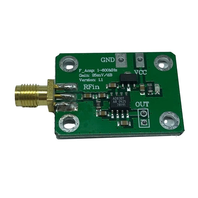 Détecteur Logarithmique RF AD8318 - Compteur De Puissance Haute Précision 0.1-440 MHz Pour RSSI, Contrôle D'Émission Et Détection D'Impulsions