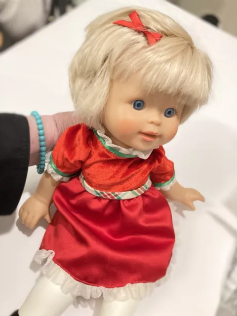Fisher Price Little Mommy ~ Sweet as Me Holiday Party Christmas Doll by Mattel