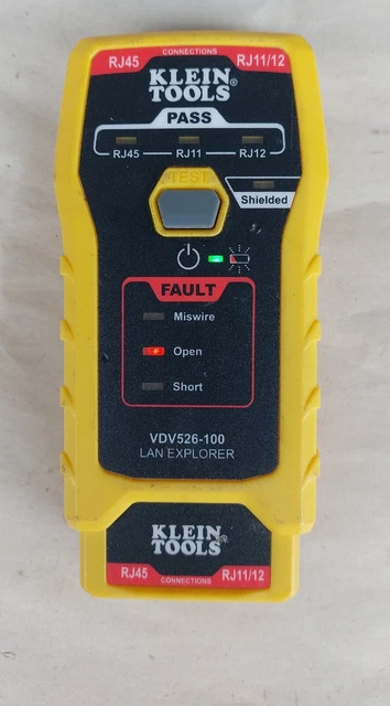 Klein Tools VDV526-100 LAN Explorer™ Data Cable Tester with Remote