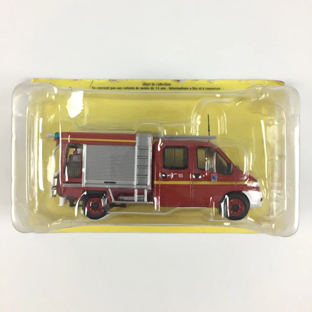 CITROEN JUMPER VSAV Securite Civile Pompiers Pompier Gyroleds 1/43 EUR